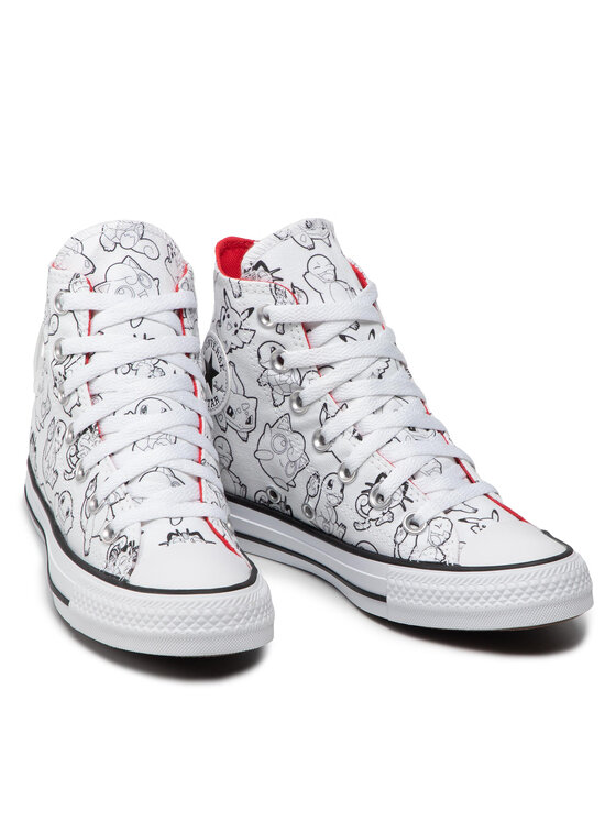 Converse Converse Sneakers aus Stoff Ctas Hi A01651C Weiß
