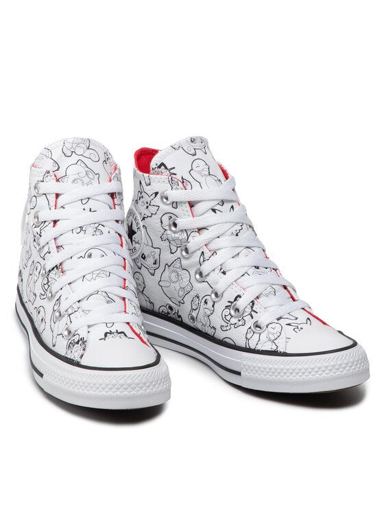 Converse Converse Teniși Ctas Hi A01651C Alb