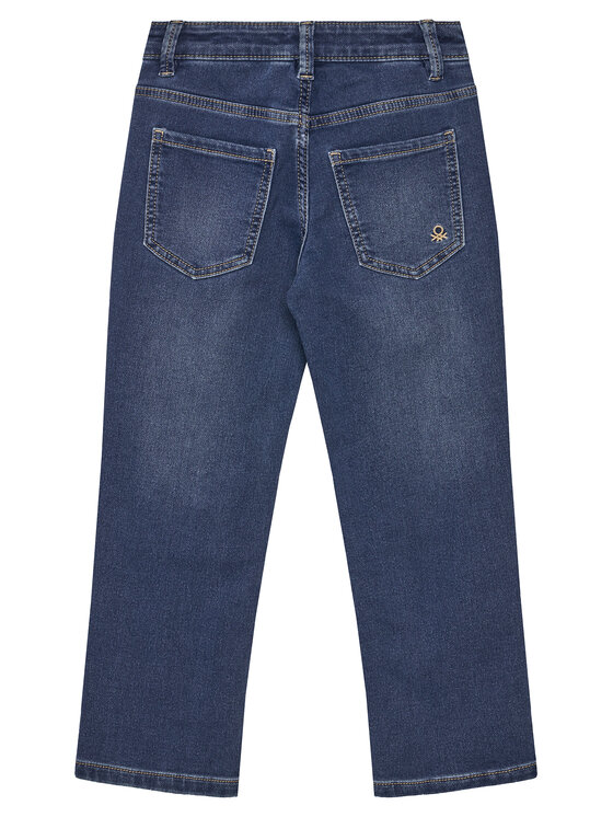 United Colors Of Benetton United Colors Of Benetton Traperice 44LGCE03N Tamnoplava Straight Leg