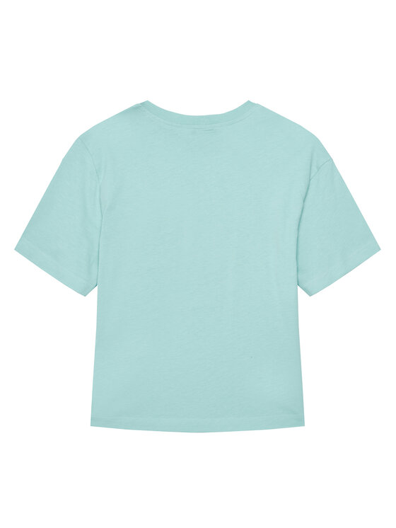 United Colors Of Benetton United Colors Of Benetton T-Shirt 3I1XC10O4 Niebieski Regular Fit