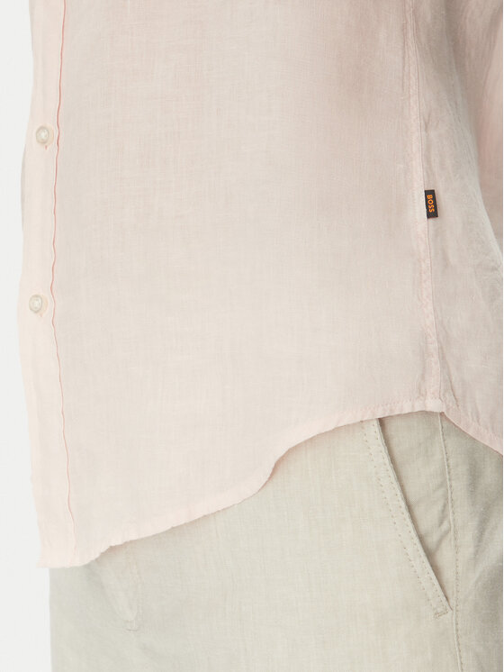 BOSS BOSS Camicia 50537381 Rosa Regular Fit
