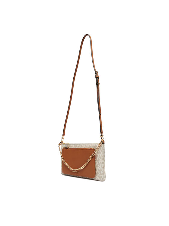 MICHAEL Michael Kors MICHAEL Michael Kors Kabelka Jet Set 32F5GJ6C8B Écru
