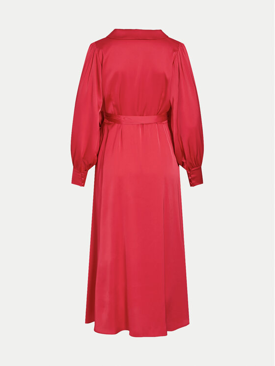 Vila Vila Coctailkleid Ravenna 14093784 Rot Regular Fit