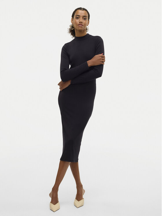 Vero Moda Vero Moda Haljina za svaki dan Mary 10314441 Crna Slim Fit