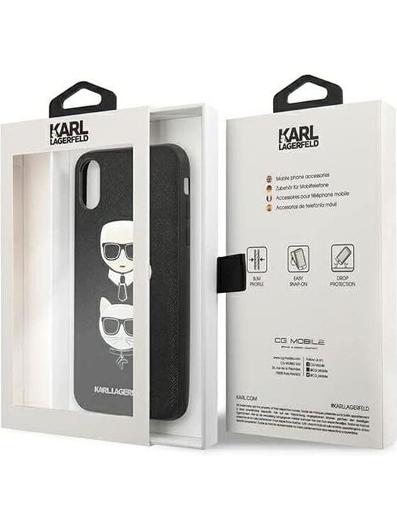 KARL LAGERFELD KARL LAGERFELD Etui na telefon 3666339055004 Czarny