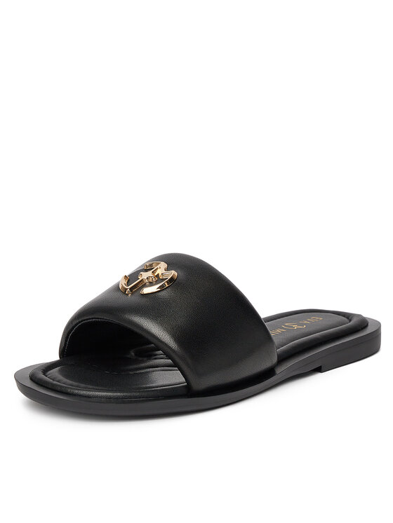 Eva Minge Eva Minge Pantoletten POPPY-LT102-13 Schwarz