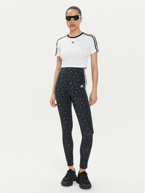 adidas adidas Tričko 3-Stripes Baby IP0662 Biela Slim Fit