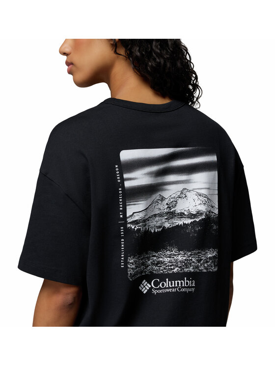 Columbia Columbia T-Shirt 215496 Czarny Regular Fit