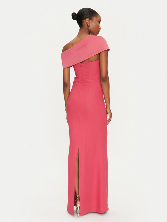 Marciano Guess Marciano Guess Abendkleid 5GGK11 7300A Korallenfarben Slim Fit