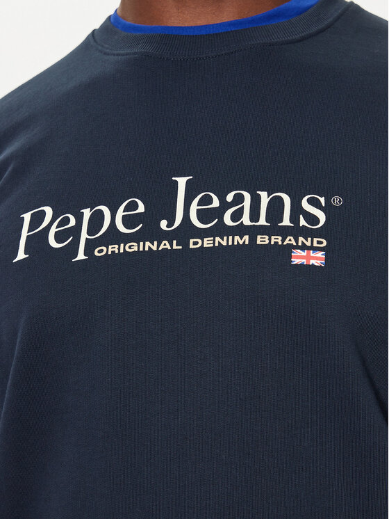 Pepe Jeans Pepe Jeans Majica dugih rukava PM582699 Tamnoplava Regular Fit