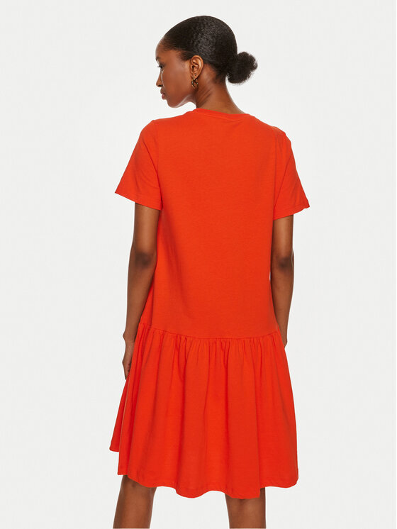 United Colors Of Benetton United Colors Of Benetton Повсякденна сукня 3U53DV01H Червоний Relaxed Fit