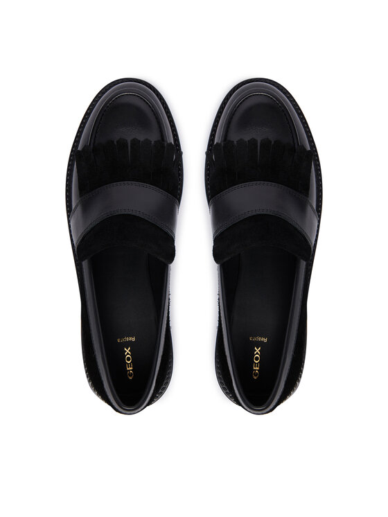 Geox Geox Loaferice D Serilda D66WYE 4323 C9999 Crna