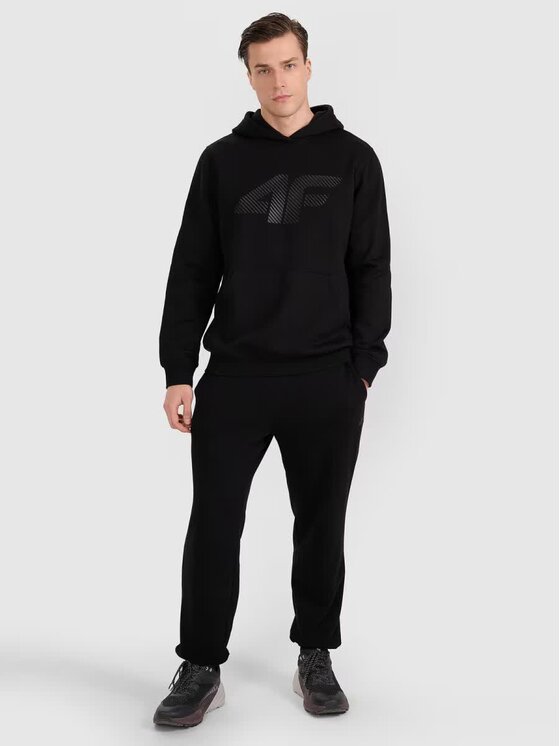4F 4F Felpa 4FWMM00TSWSM1766-20S Nero Regular Fit