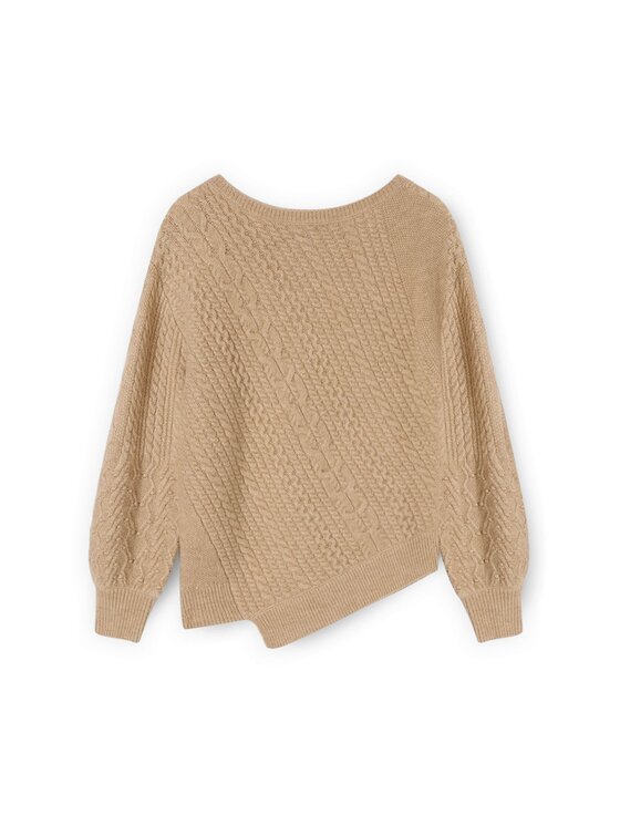 Motivi Motivi Maglione M015W003688N002 Crema Over Fit