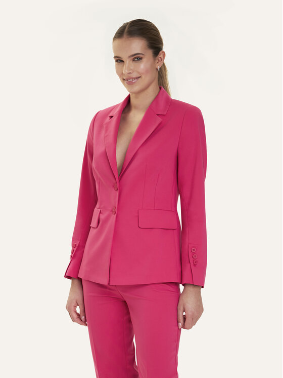 KMX KMX Marynarka 106750018 Różowy Fitted Fit