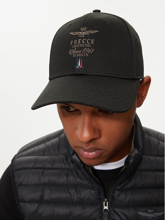 Aeronautica Militare Aeronautica Militare Czapka z daszkiem 242HA1132CT2261 Czarny