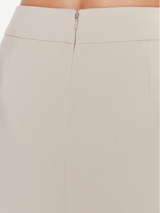 DKNY DKNY Trapez suknja UK3SX131 Bež Regular Fit