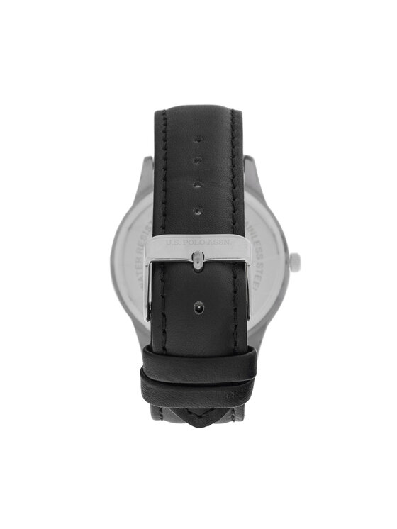 U.S. Polo Assn. U.S. Polo Assn. Pulksteņa un rokassprādzes komplekts Owen USP6175TW Melns