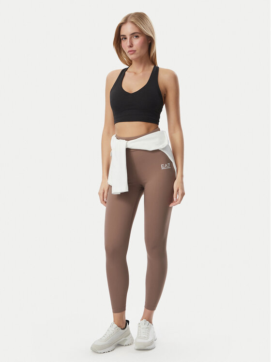 EA7 Emporio Armani EA7 Emporio Armani Leggings 7W000232 AF12625 U6041 Dunkelbeige Slim Fit