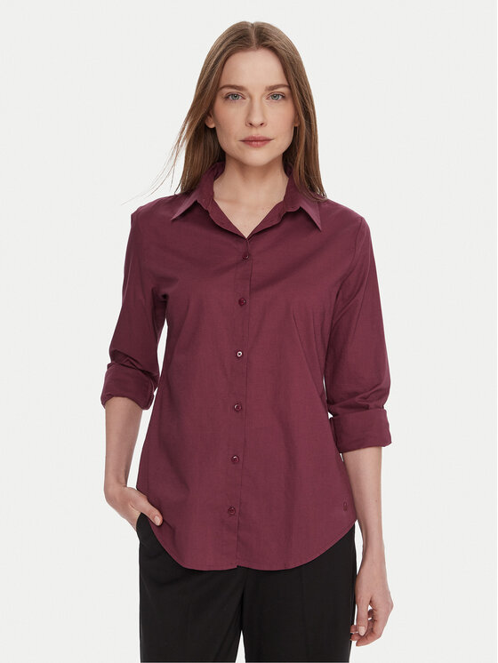 United Colors Of Benetton United Colors Of Benetton Krekls 5WPQDQ0AX Violets Regular Fit