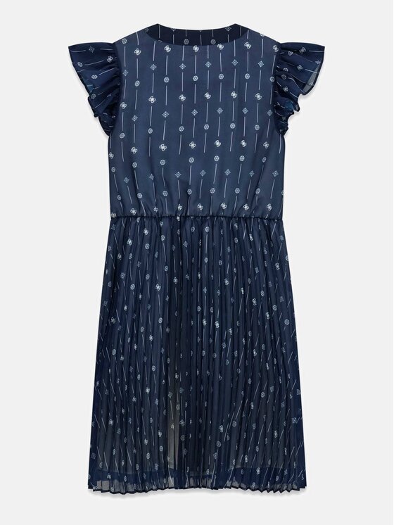 Guess Guess Elegantiška suknelė J6RK13 WA2T0 Tamsiai mėlyna Regular Fit