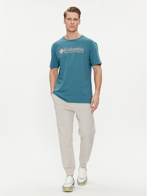 Columbia Columbia T-Shirt Csc Basic Logo™ 1680053 Grün Regular Fit