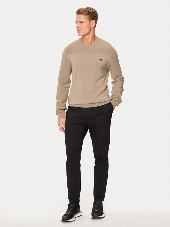 BOSS BOSS Pullover Momentum-X_Cn 50498559 Beige Regular Fit