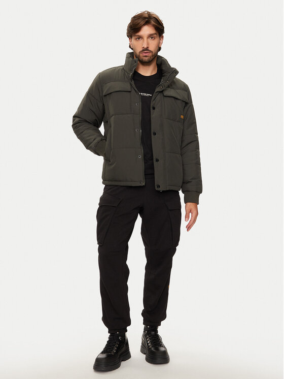 G-Star Raw G-Star Raw Зимно яке 4 Pocket D25353 D712 995 Сив Regular Fit