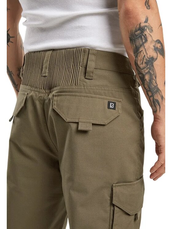 Brandit Brandit Spodnie cargo 1025 Khaki Cargo Fit