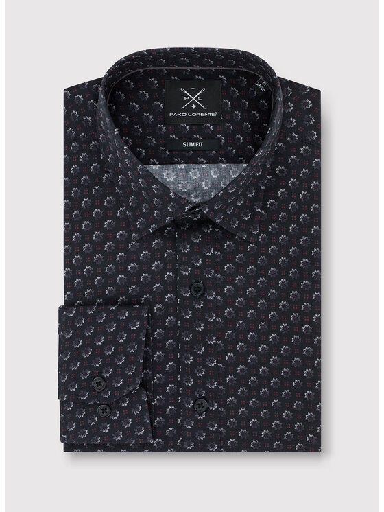 Pako Lorente Pako Lorente Koszula P24WF-1X-028 Czarny Slim Fit