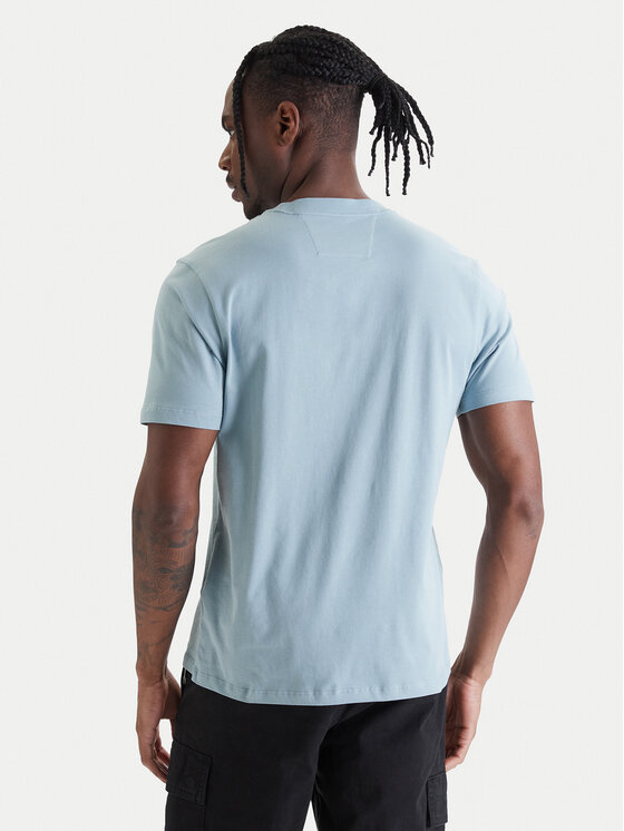 C.P. Company C.P. Company Tricou 20CMTS084A005100W Albastru celest Regular Fit