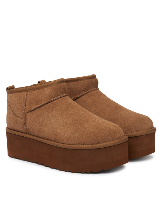 Ugg Ugg Śniegowce W Classic Ultra Mini Platform 1135092 Brązowy