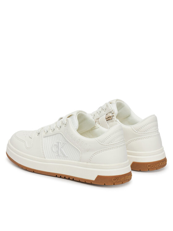 Calvin Klein Jeans Calvin Klein Jeans Sneakersy Low Cut Lace-Up Sneaker V3X9-82093-1697 M Bílá