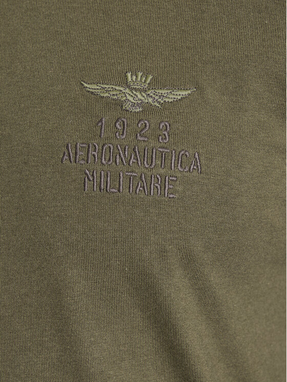 Aeronautica Militare Aeronautica Militare Longsleeve 232TS2185J609 Verde Regular Fit