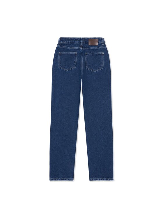 La Mania La Mania Džínsy ALLISON 2 BLUE Modrá Classic Fit