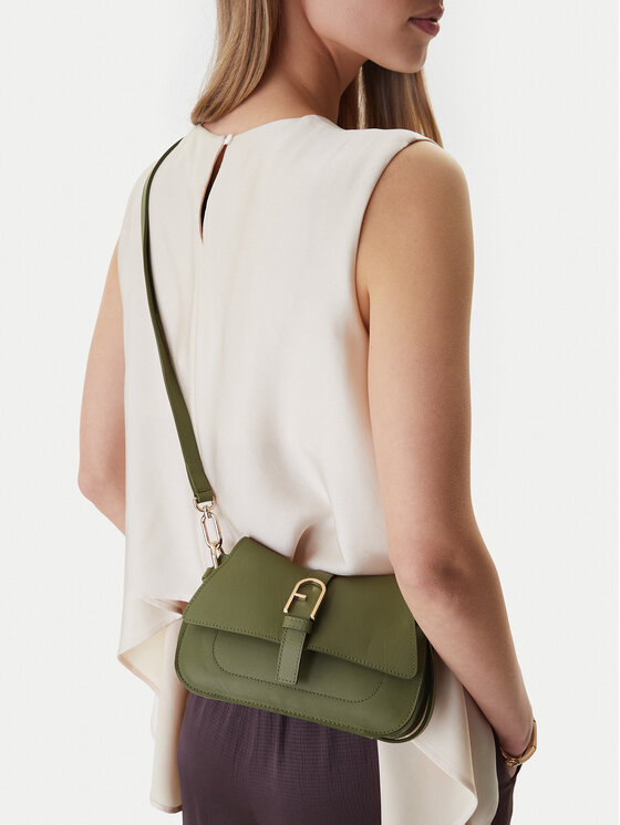 Furla Furla Käekott Flow Mini WB01032 BX2045 BG 4555S Roheline