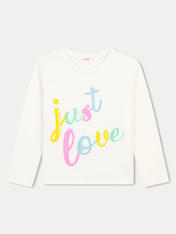Billieblush Billieblush Majica U20477 Écru Regular Fit