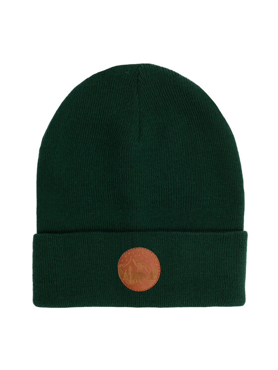 Kabak Kabak Czapka klasyczna beanie Zielony