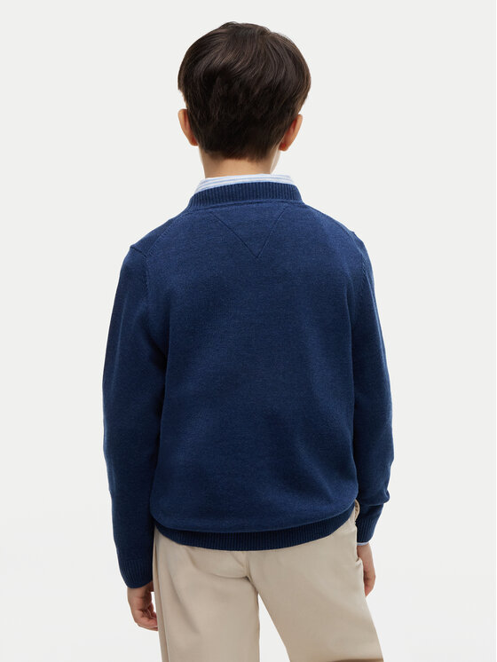 Tommy Hilfiger Tommy Hilfiger Kampsun KB0KB10307 Tumesinine Regular Fit