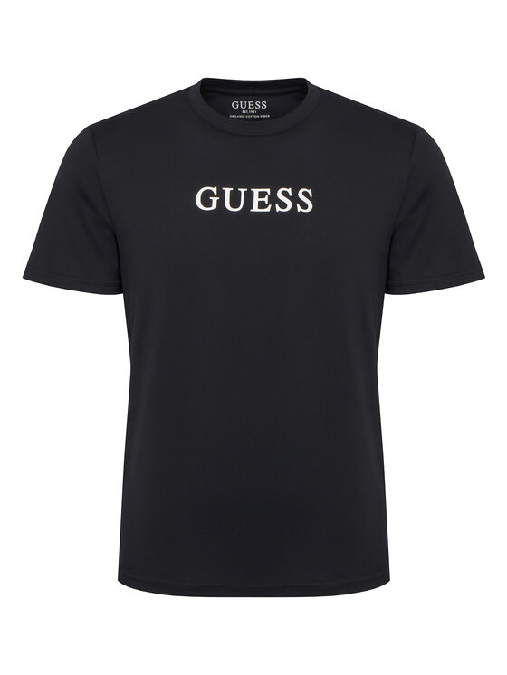 Guess Guess T-särkide komplekt U6GG04 KCAM1 Must Regular Fit
