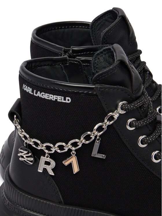 KARL LAGERFELD KARL LAGERFELD Μποτίνια Trekka KL43536S Μαύρο