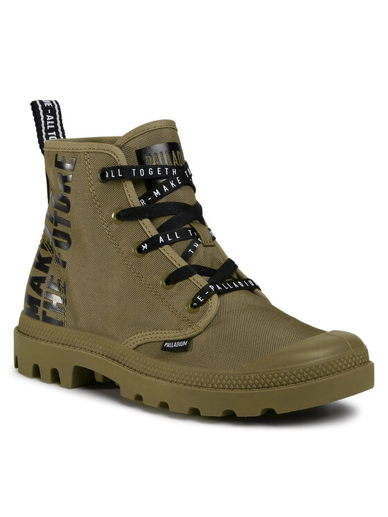 Palladium Palladium Trapery Pampa Hi Future 76885-308-M Zielony