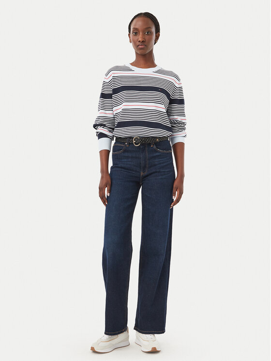 Tommy Jeans Tommy Jeans Megztinis Essential DW0DW23360 Šviesiai mėlyna Regular Fit