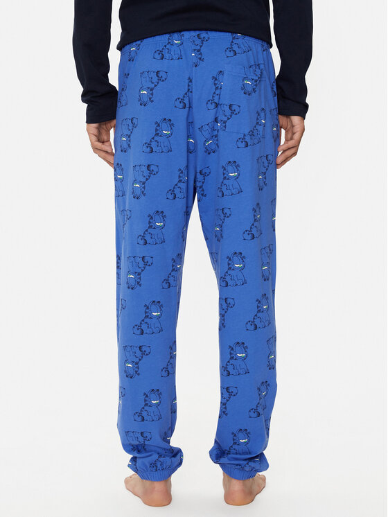 United Colors Of Benetton United Colors Of Benetton Pyjamahose 3M3A4F00S Blau Regular Fit