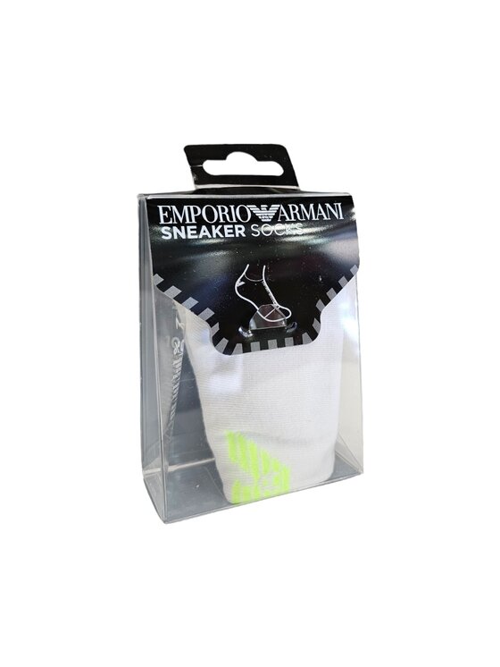Emporio Armani Underwear Emporio Armani Underwear Calzini corti Short socks -Emporio Armani - Sneaker Socks Bianco