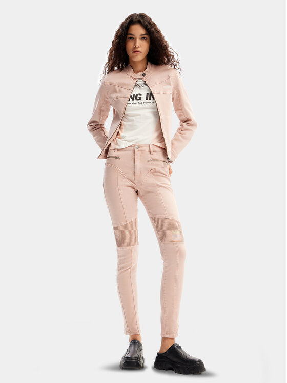 Desigual Desigual Jeans Martinika 24SWDD75 Rosa Slim Fit