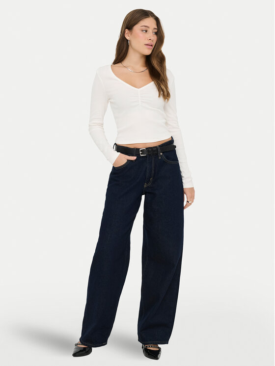 ONLY ONLY Bluză Betty 15365756 Alb Standard Fit
