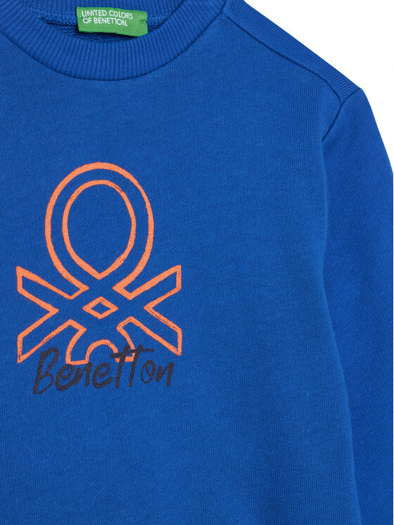 United Colors Of Benetton United Colors Of Benetton Jogginganzug 3J68GK00S Blau Regular Fit