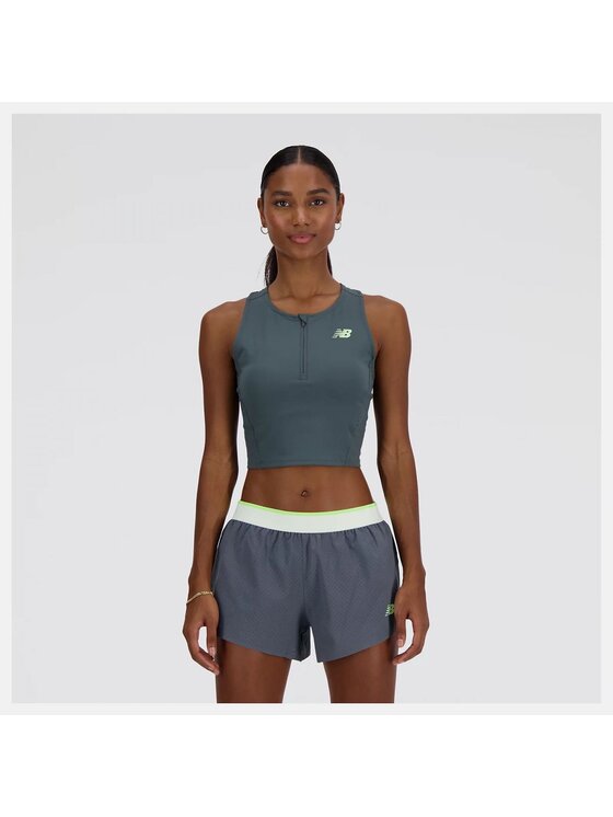 New Balance New Balance Canottiera 66943 Grigio Regular Fit