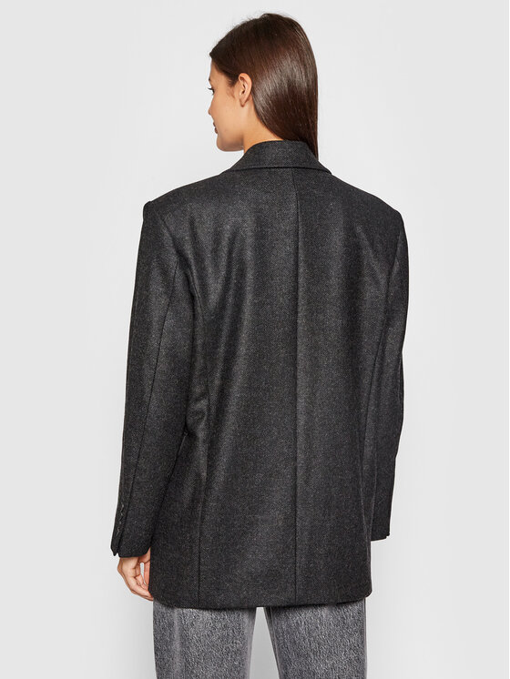IRO IRO Vuneni kaput Oizo AP083 Siva Oversize